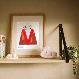 A custom illustration for children and newborn babies from Blackbird Design Shop NZ