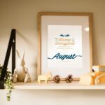 A customised boys baptism print which is a perfect gift for baptisms in New Zealand
